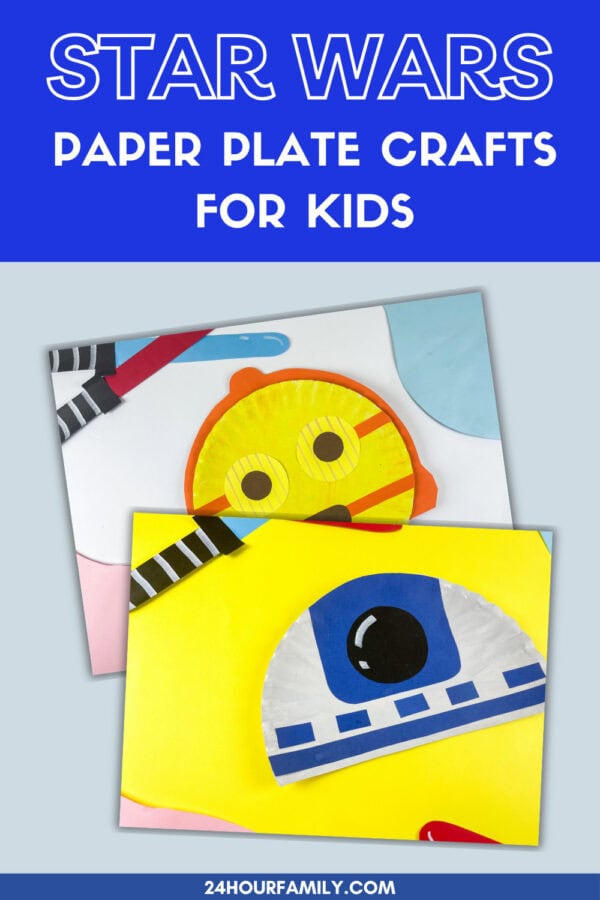 star wars paper plate crafts for kids
