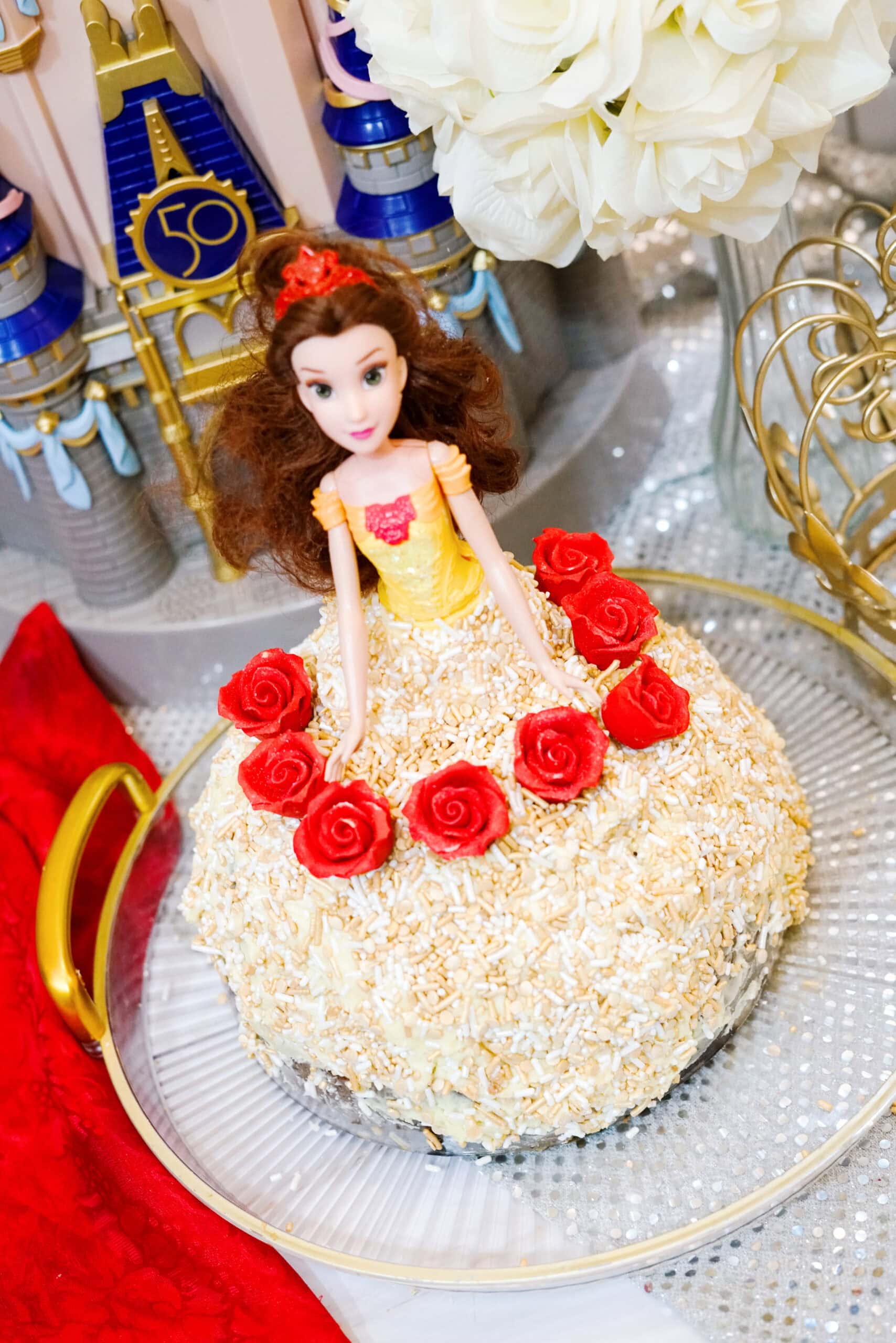 princess belle disney cake recipe