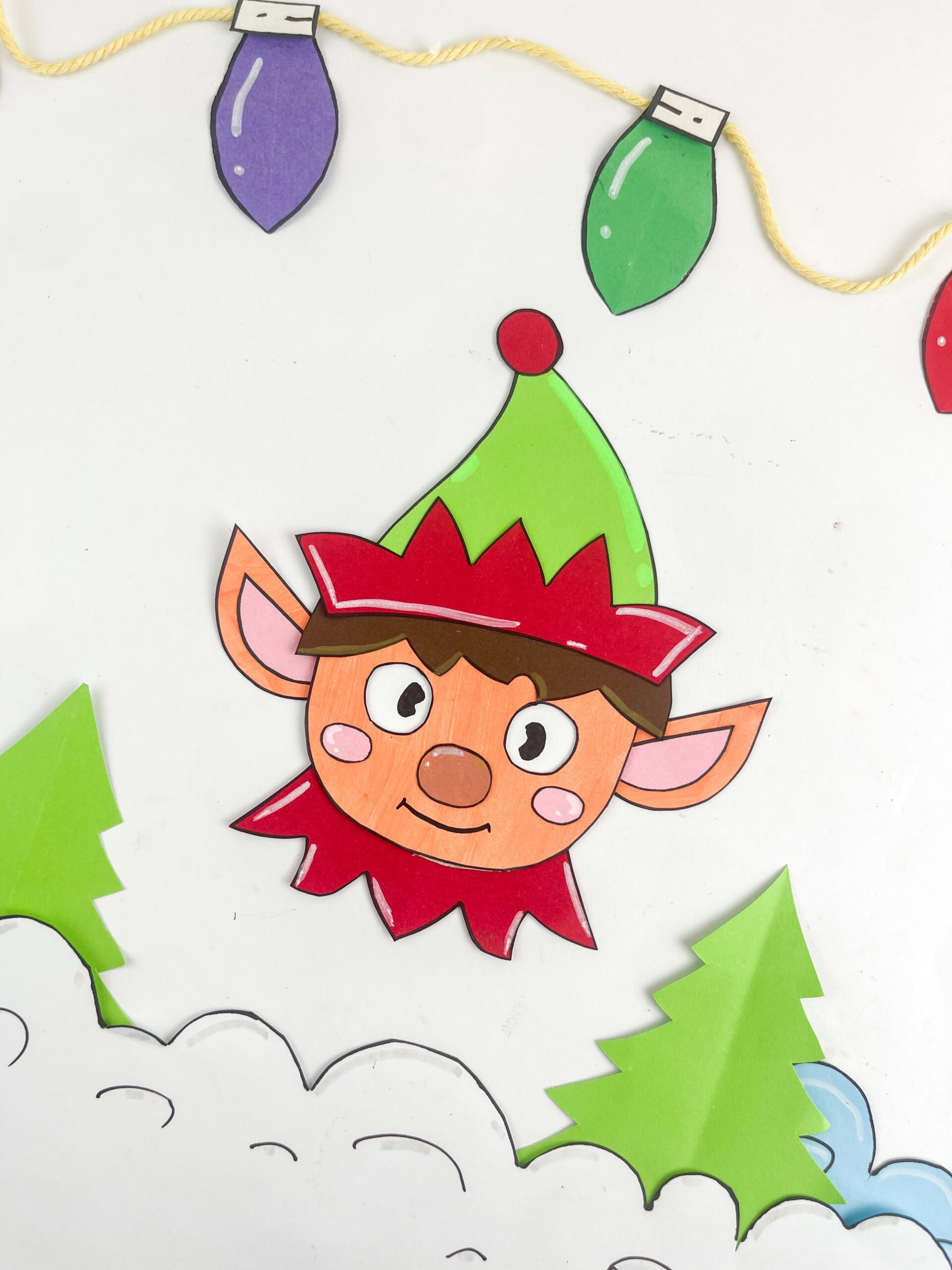elf moving eyes craft